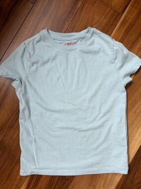 Cat & Jack Pale Blue Short Sleeve Tee